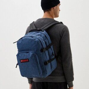 GEOGRAPHICAL NORWAY Blue Backpack Laptop Zipper